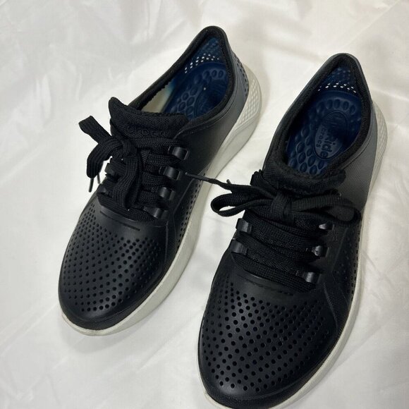 Crocs Women's Black Sneakers - Picture 3 of 10